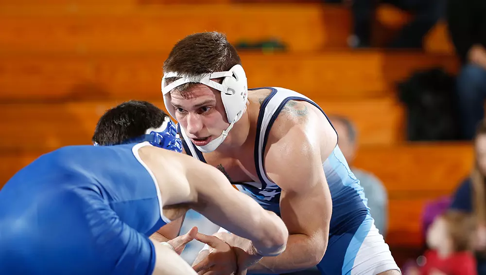 Gunner Hommer Ronnie Hauser - 2016-17 - Men's Wrestling - Elmhurst University Athletics