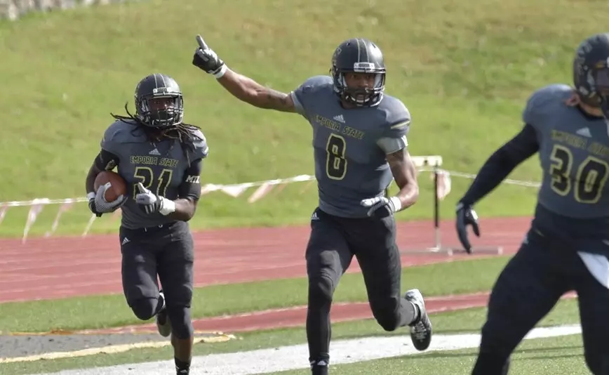 Eric Radel Kadeem Satchell - 2014 - Football - Emporia State University Athletics