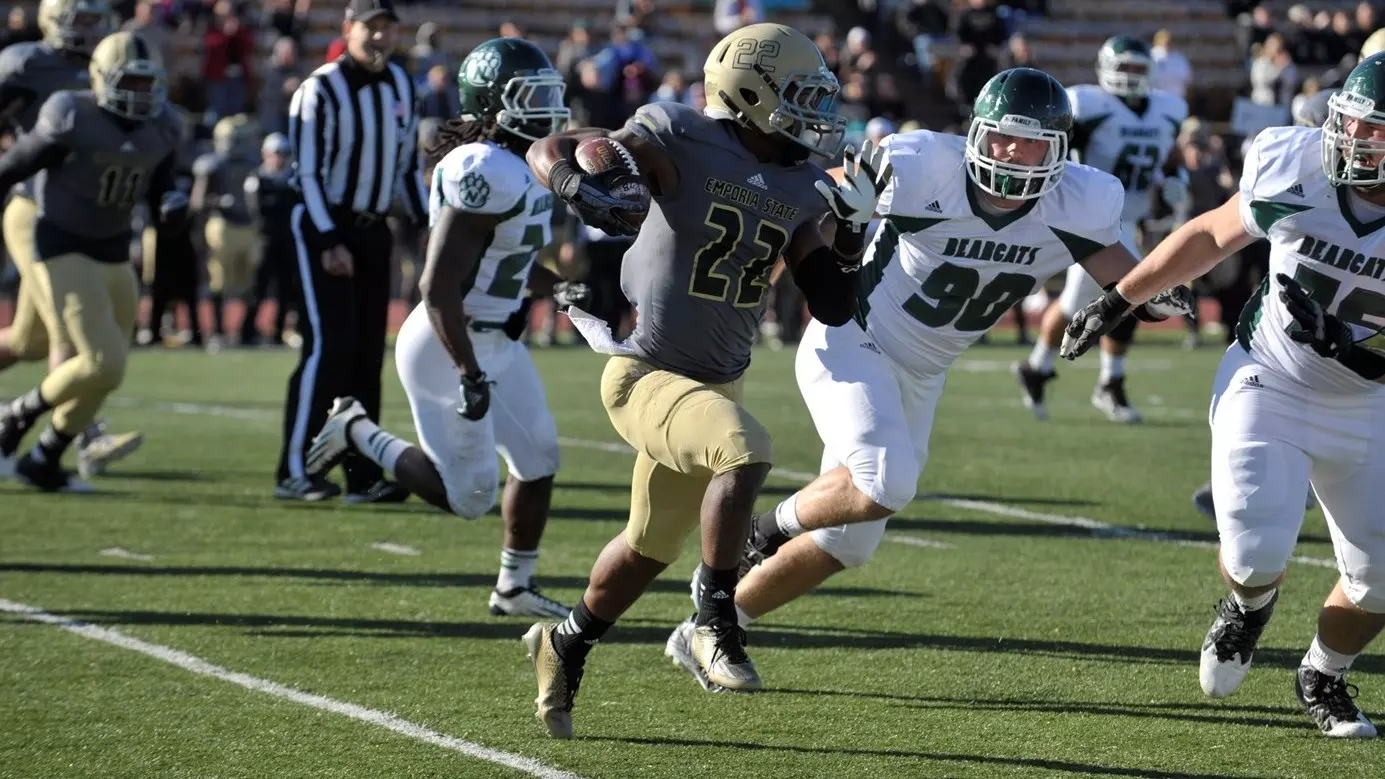 Eric Radel Deveon Dinwiddie - 2014 - Football - Emporia State University Athletics