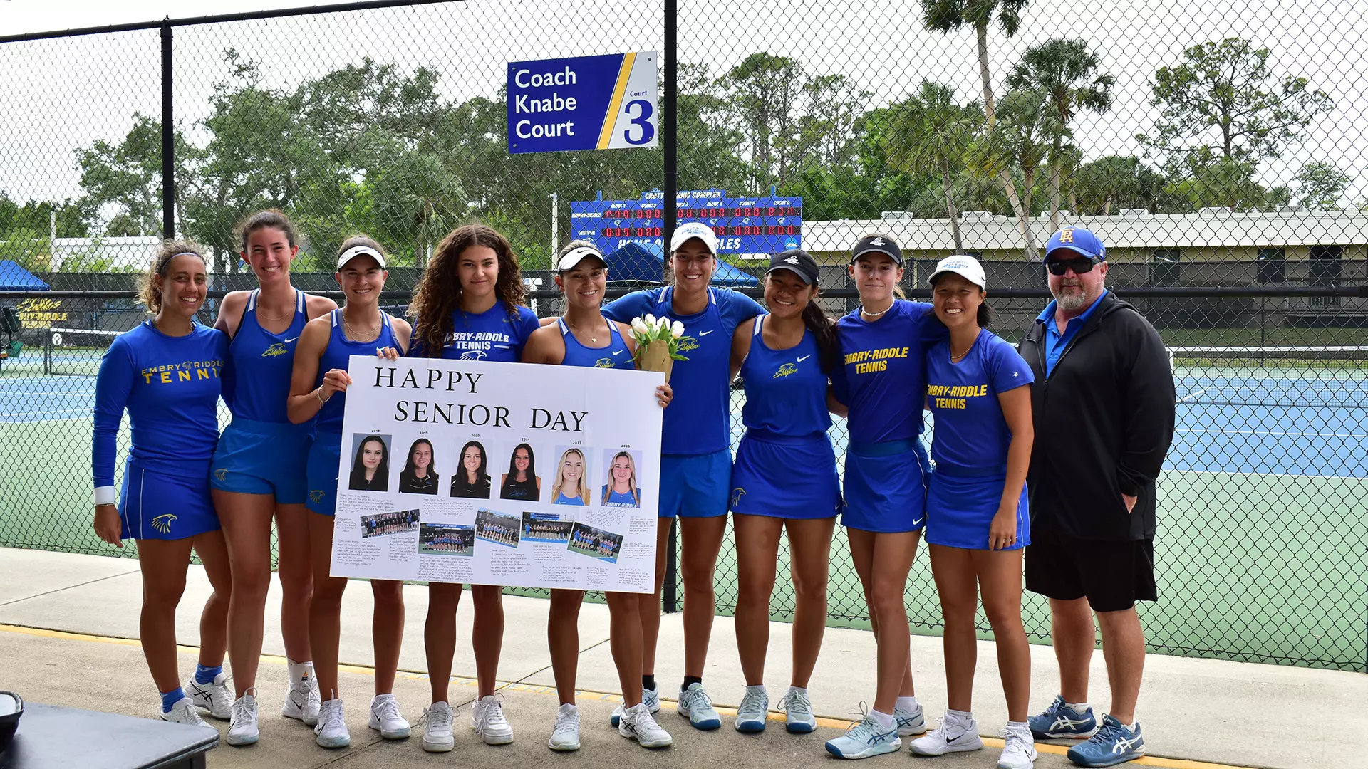 Embry Riddle Tennis No. 39 Women’s Tennis Celebrates Senior Day With Upset of No. 13 ...
