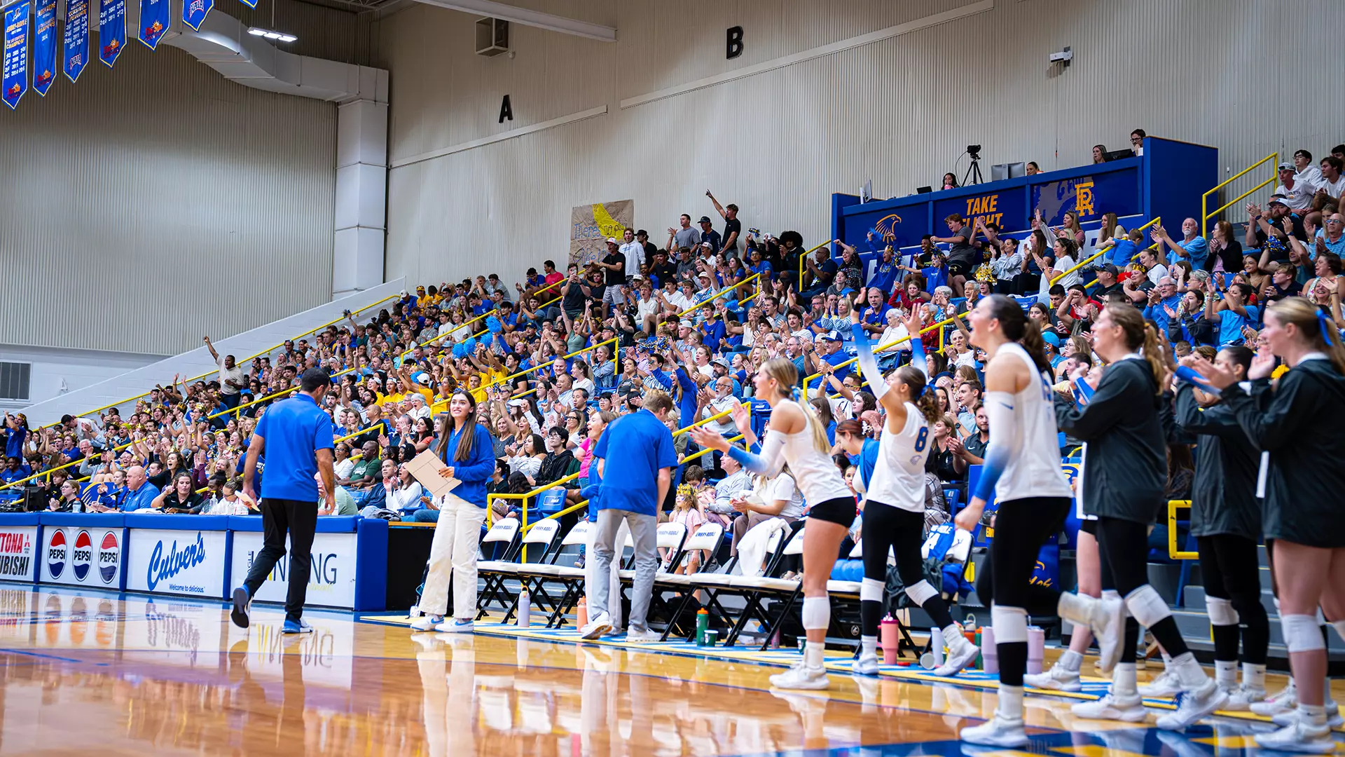 Resilient Volleyball Had No. 2 Barry On-Edge In Record-Setting ...