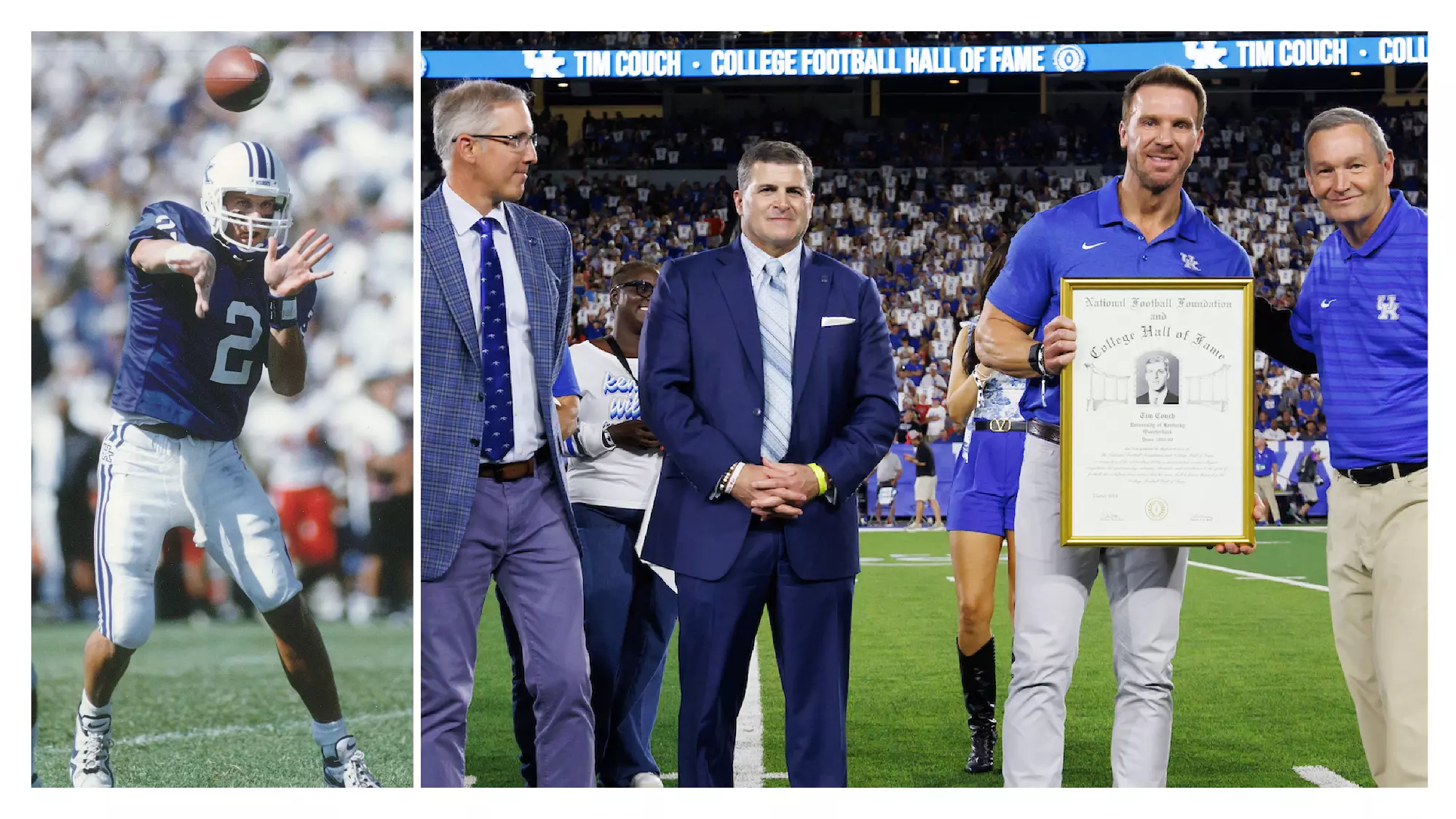 Tim Couch - 2024 College Football Hall of Fame Spotlight - National ...