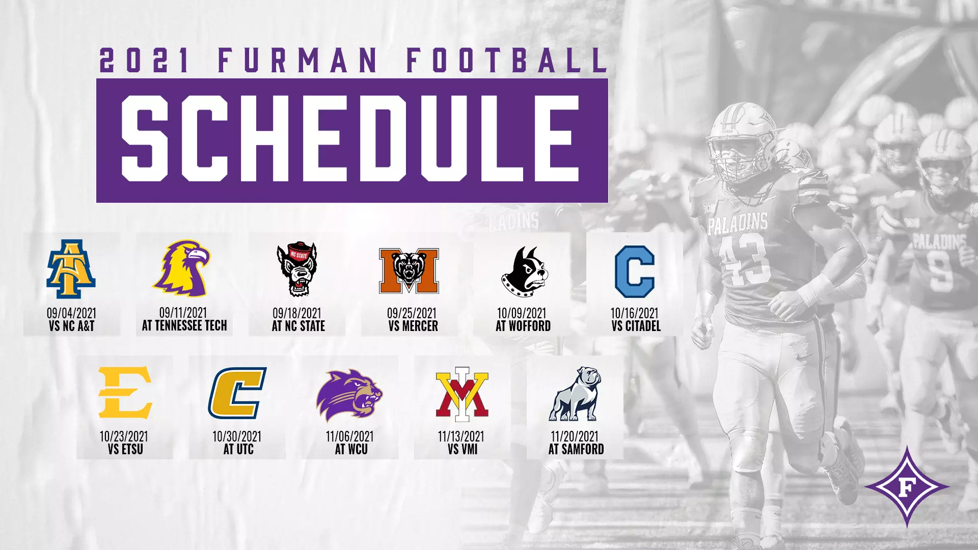 Furman Announces 2021 Football Schedule Furman University furman-announces-2021-football-schedule-furman-university