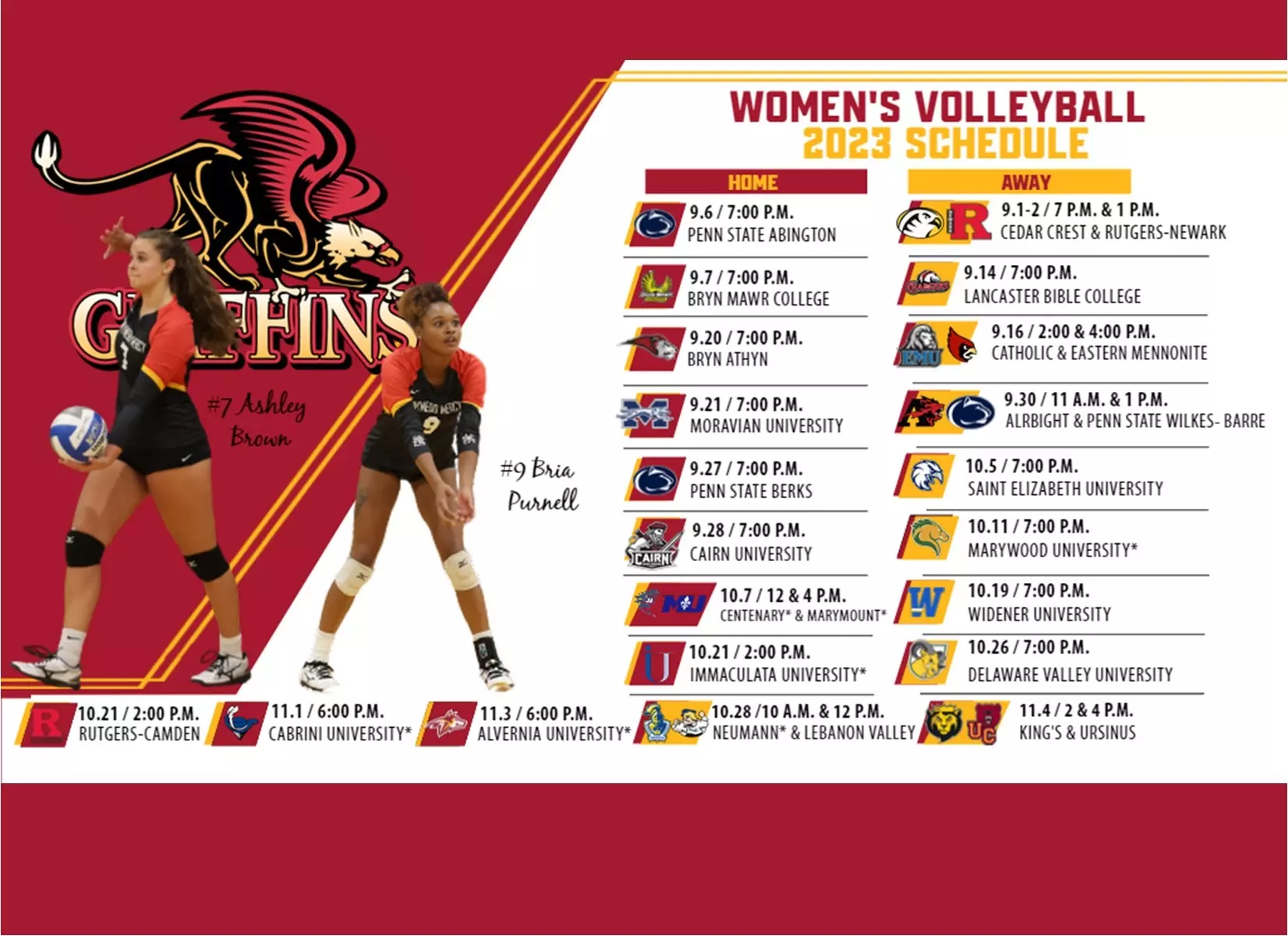 Women’s Volleyball Unveils 2023 Schedule Gwynedd Mercy University