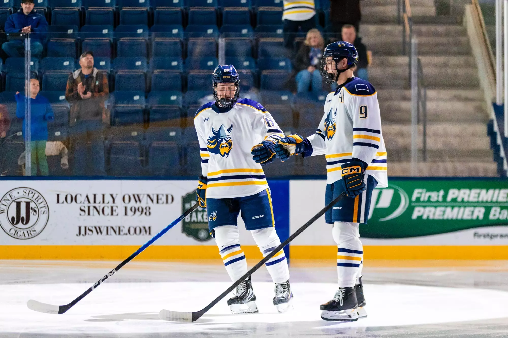 Tyler Rundle Nace Langus - Men's Hockey - Augustana University Athletics