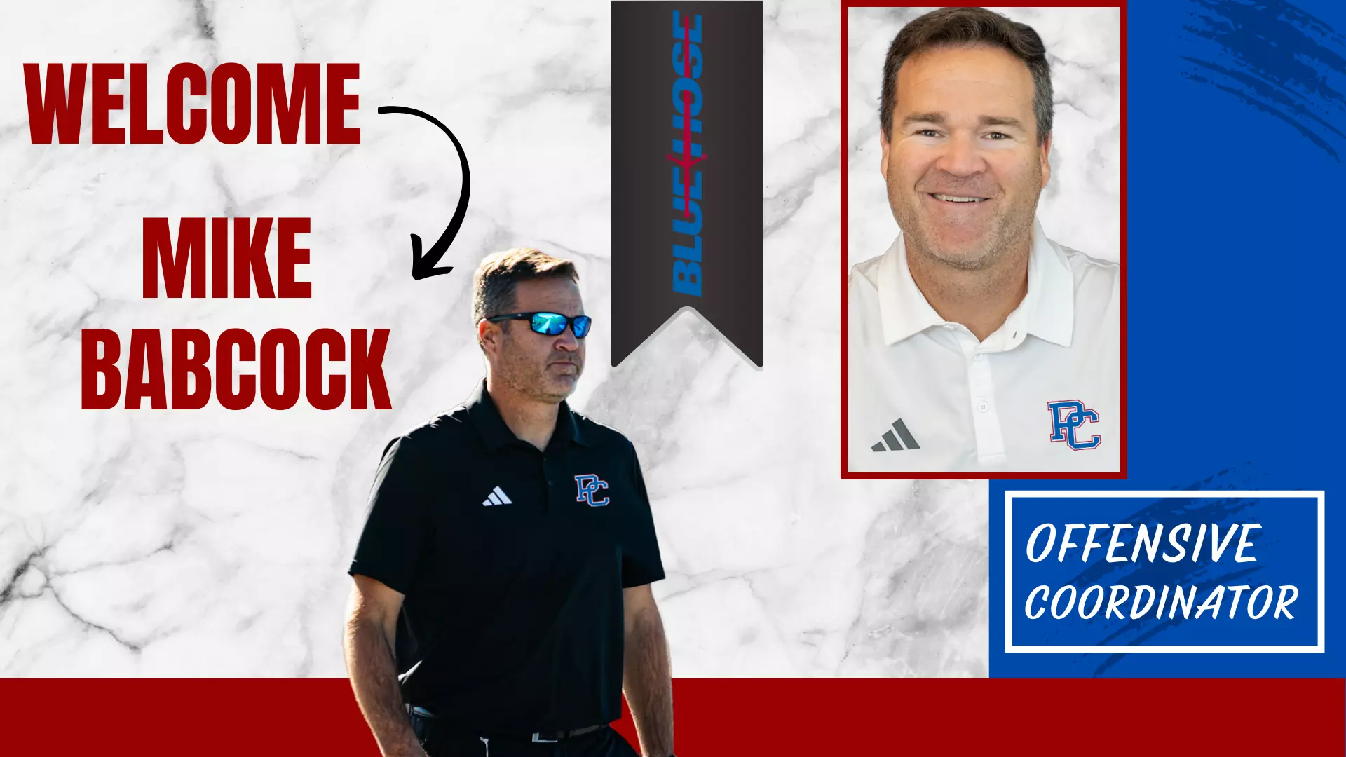 Modern Computer Line Mike Babcock Hired as New PC Offensive Coordinator - Presbyterian College