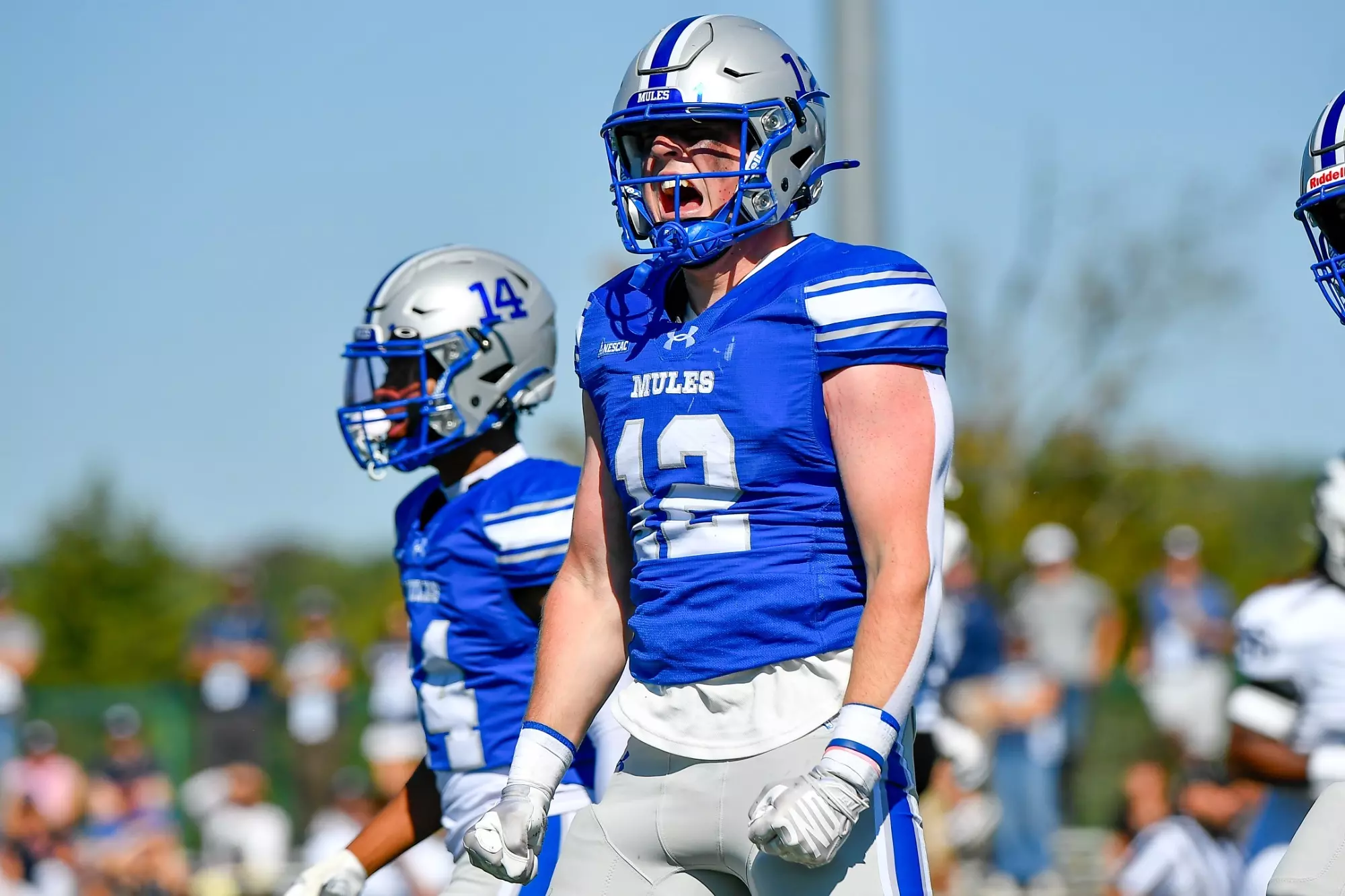 Colbe Eldridge Football Mules Put On Defensive Masterclass To Beat Amherst 13-9 - Colby College