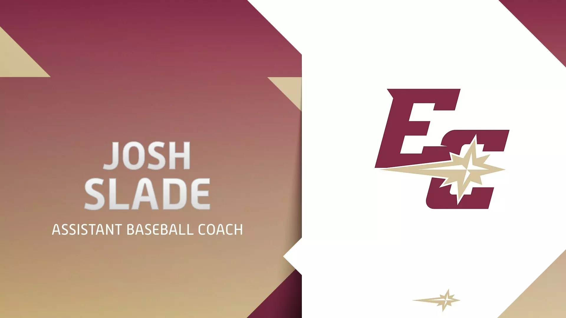 Joshua Slade Josh Slade joins EC Baseball coaching staff - Earlham College
