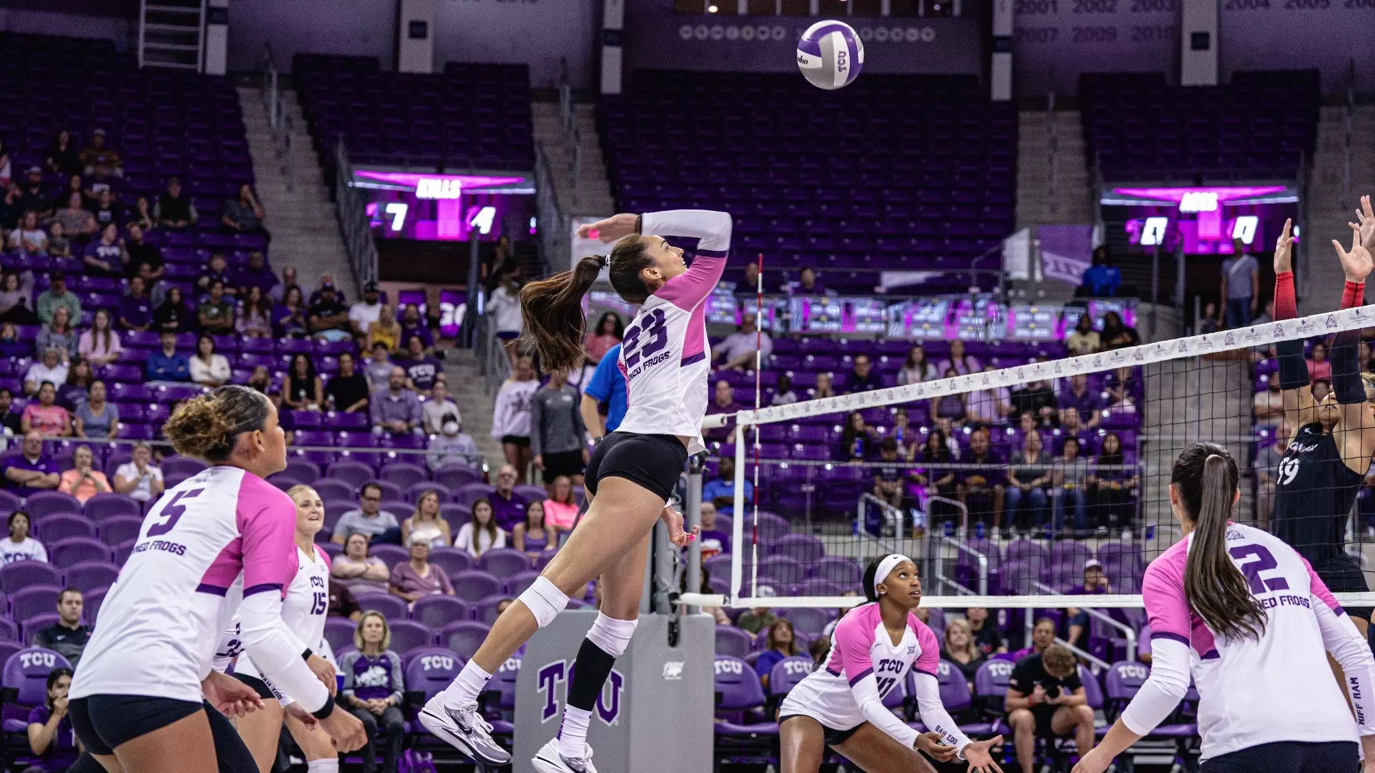 Melanie Parra Women's Volleyball TCU Athletics