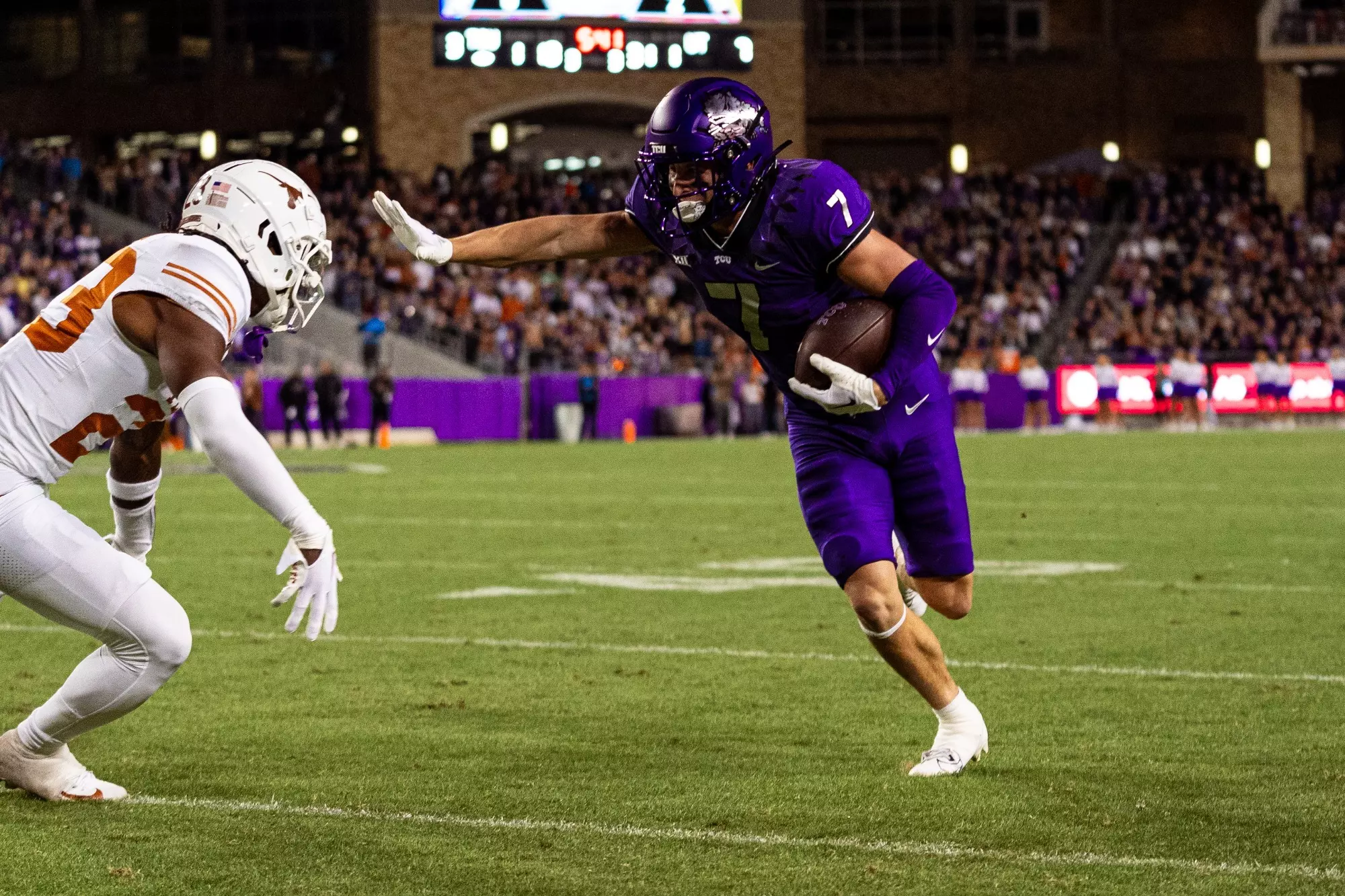 Eric Rhett Jr. Football JP Richardson - Football - TCU Athletics