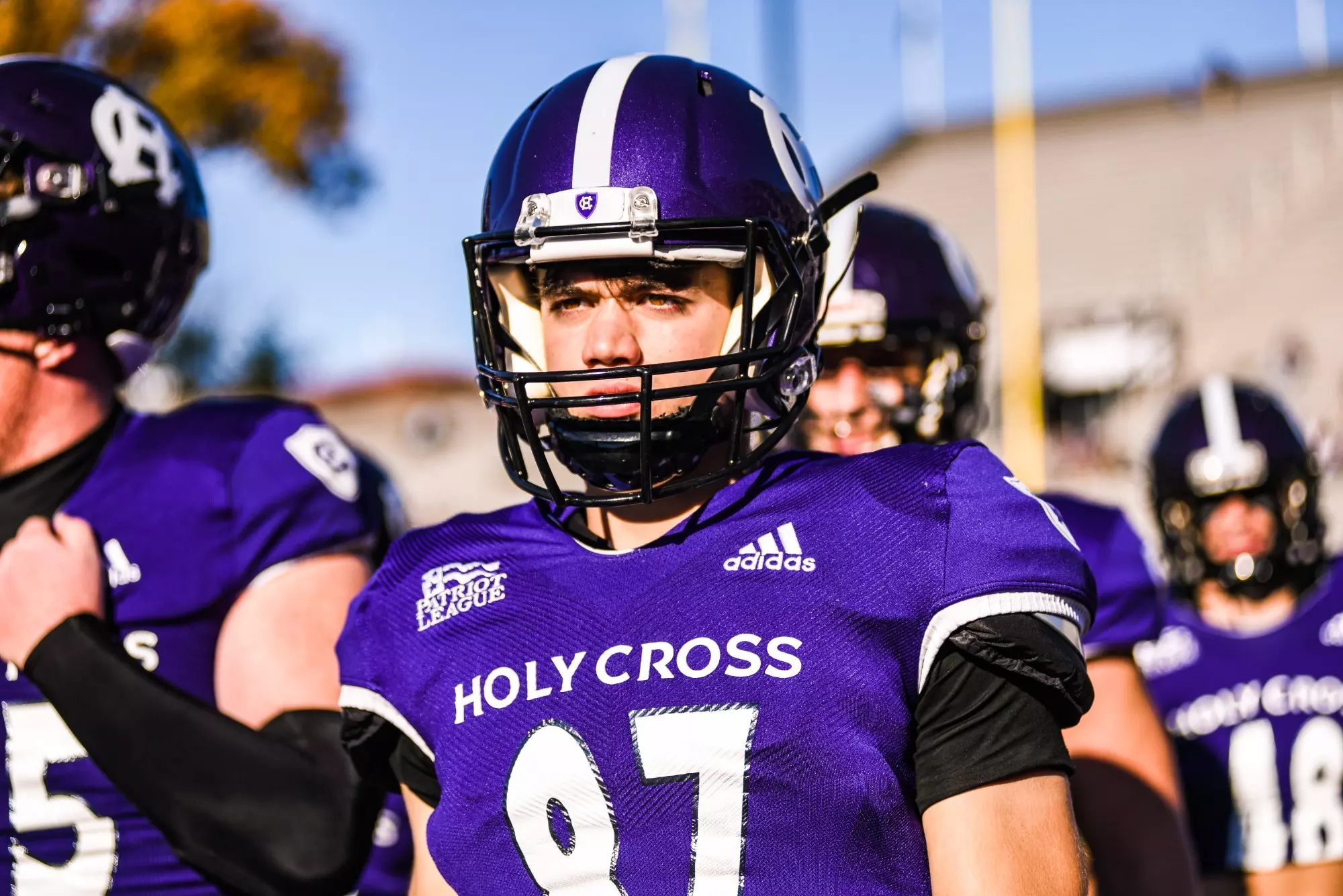William Rood Matt Brunelle - 2025 - Football - Holy Cross Athletics