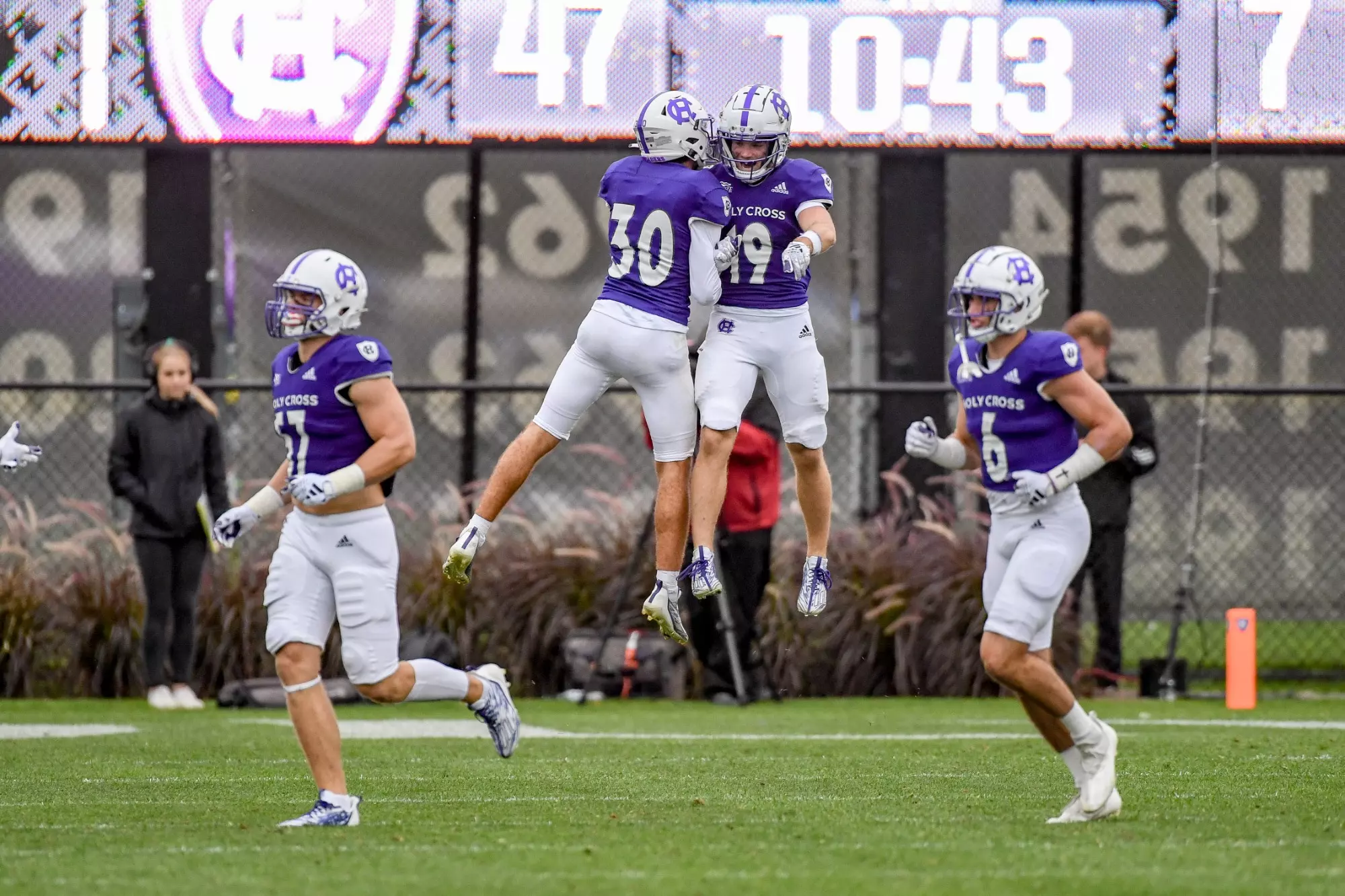 William Rood Eli Thompson - 2025 - Football - Holy Cross Athletics