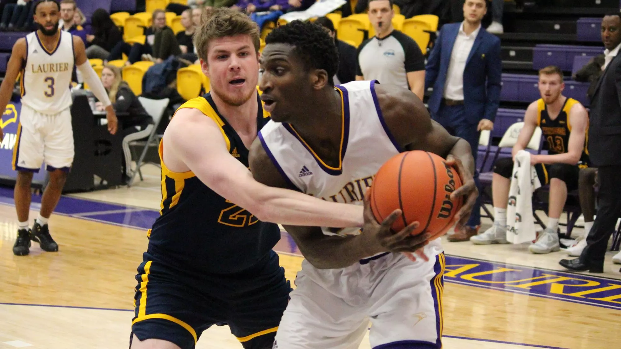 Ziphion Reevey Lukas Wood - Men's Basketball - Windsor Lancers