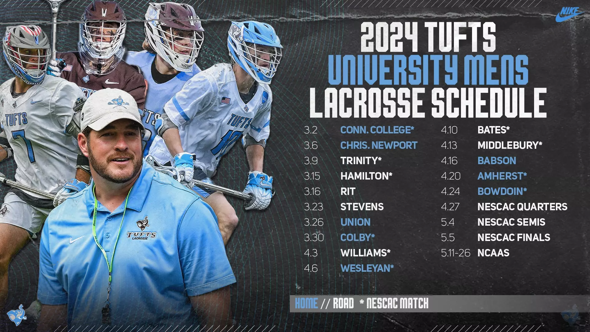 Mustang Classic Highlights 2024 Men's Lacrosse Schedule - Tufts University
