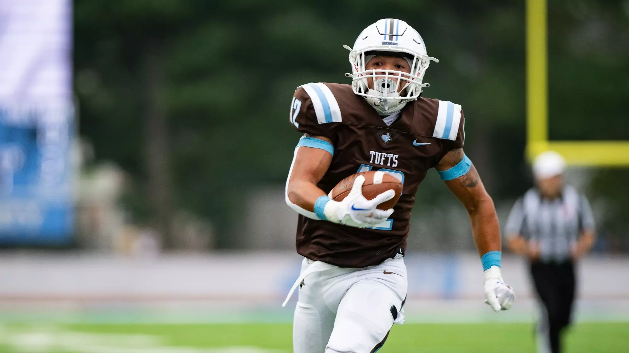 Chartellis Reece Hamilton Tops Football In Five Overtimes, 36-34 - Tufts University