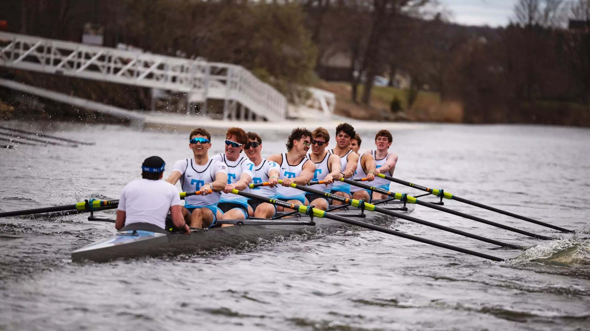 Varsity Rowing Man Men's Rowing Competes at NIRC / NESCAC Regatta on Sunday in Worcester ...