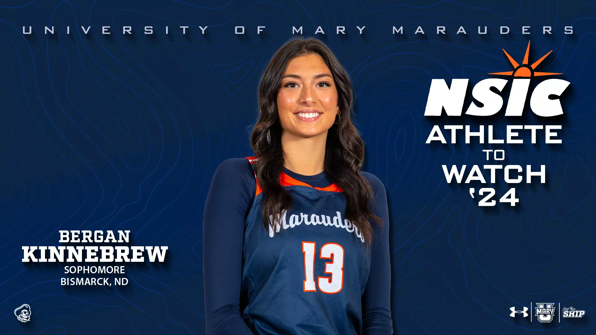 Bergan Bergan Kinnebrew named Marauders NSIC Athlete to Watch for 2024-25 ...