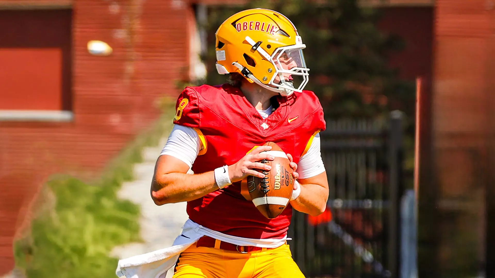 Nye, Green Hit Milestones in Football Season Finale - Oberlin College ...