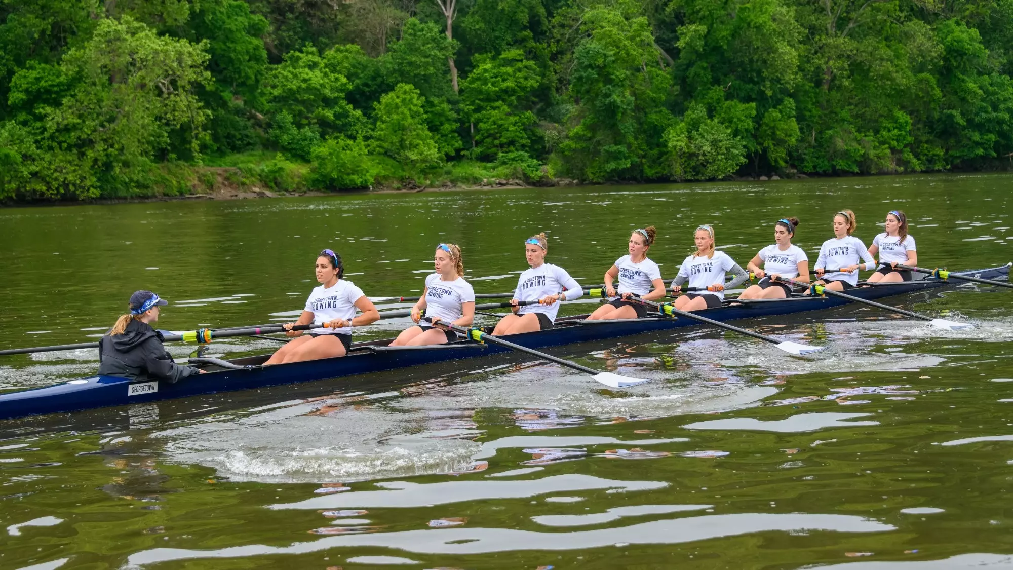 Fall Rowing Photo Women’s Rowing Opens 2024 Fall Season with the Scrimmage on the Potomac ...