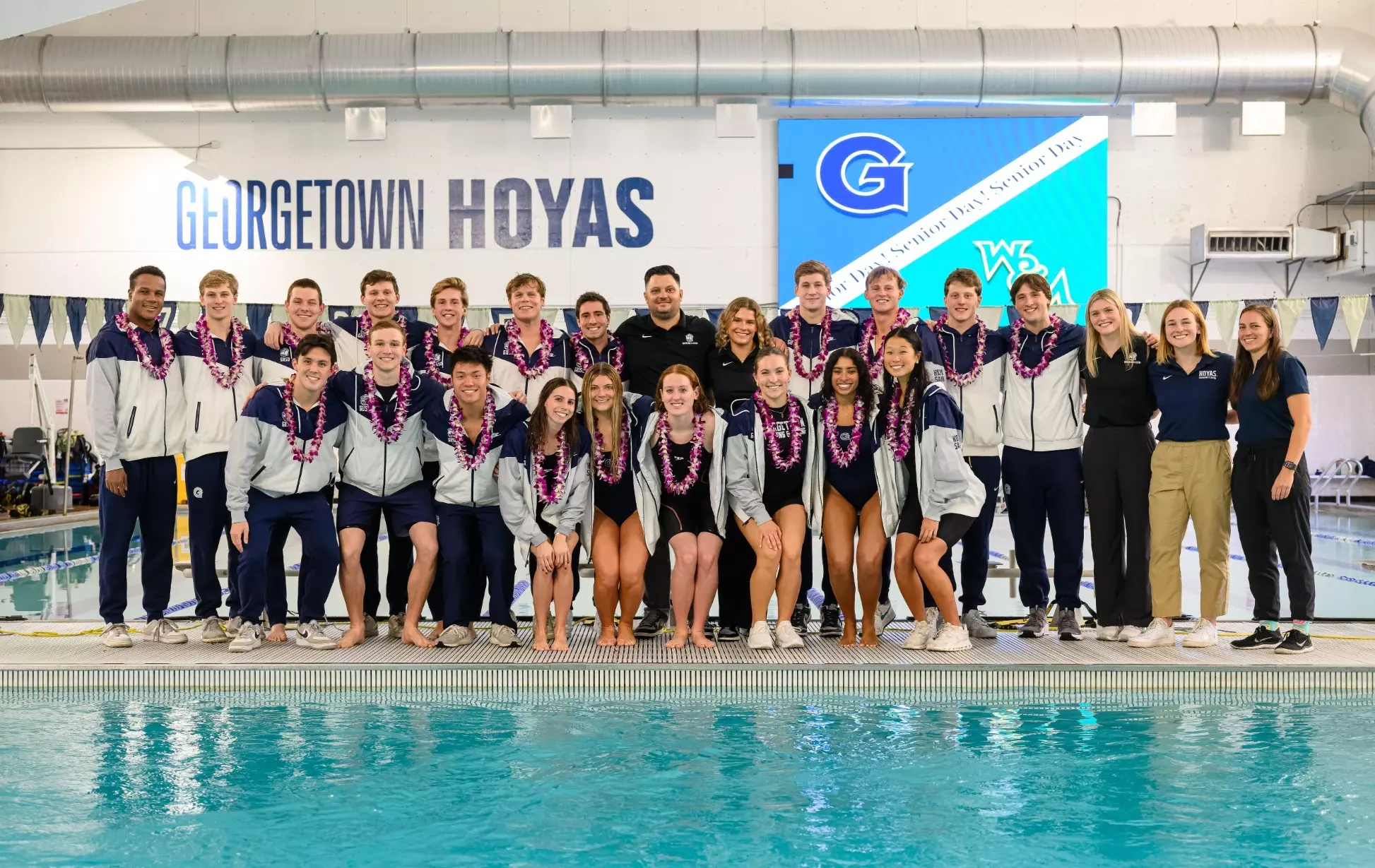 Georgetown Prep Pool Georgetown Swimming & Diving Falls to William & Mary - Georgetown ...