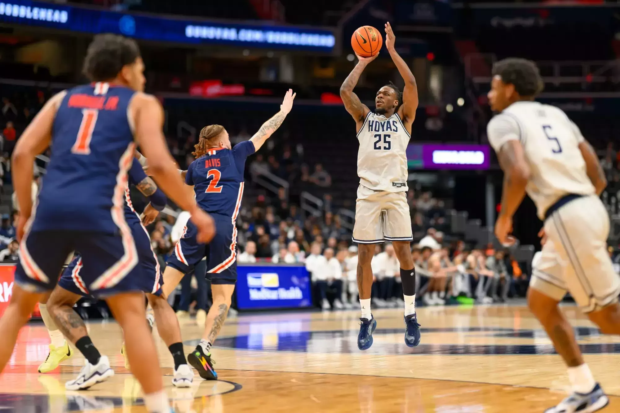 Georgetown Men’s Basketball Hosts Binghamton for Midweek Matchup ...