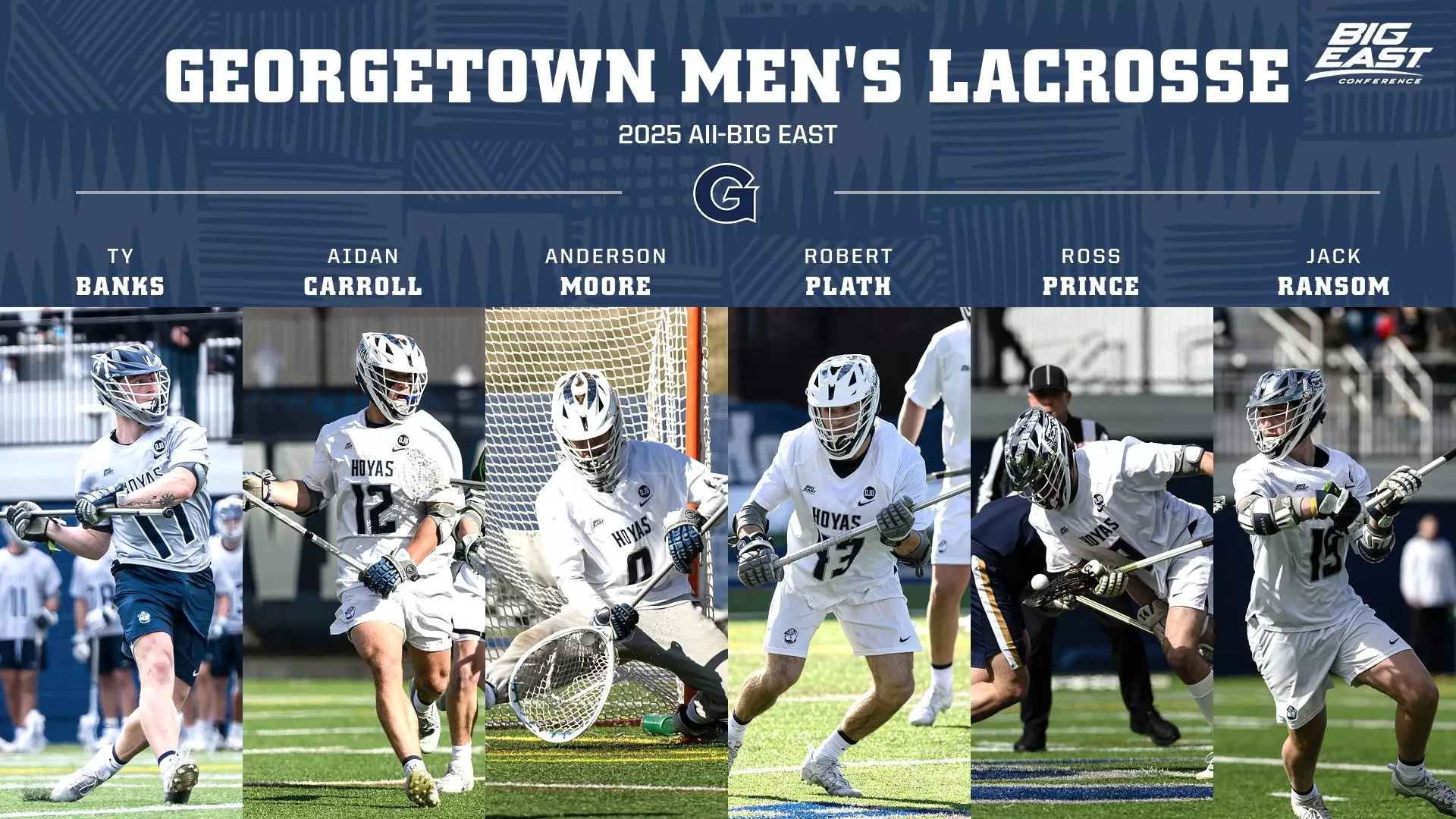 George Ranch Lacrosse Georgetown Sweeps BIG EAST Men’s Lacrosse Individual Honors; Six Hoyas ...