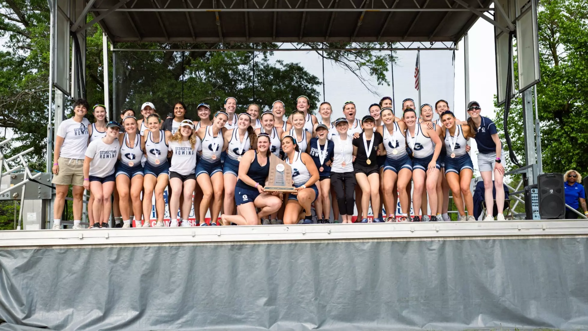 Georgetown Rowing Kilgannon Women’s Openweight Rowing Takes Second at Patriot League Championship ...