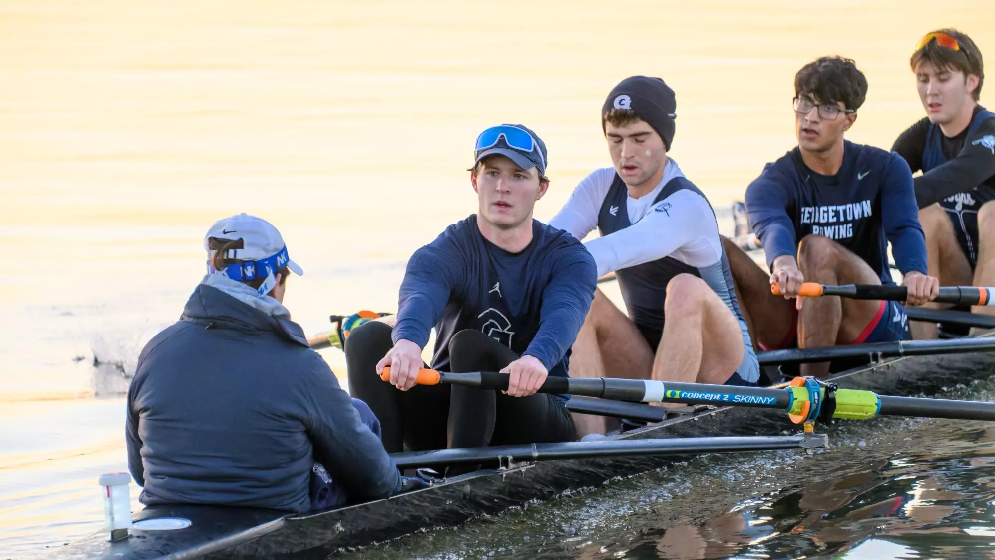 Georgetown Rowing Kilgannon Heavyweights Open Spring Season in Princeton - Georgetown University ...