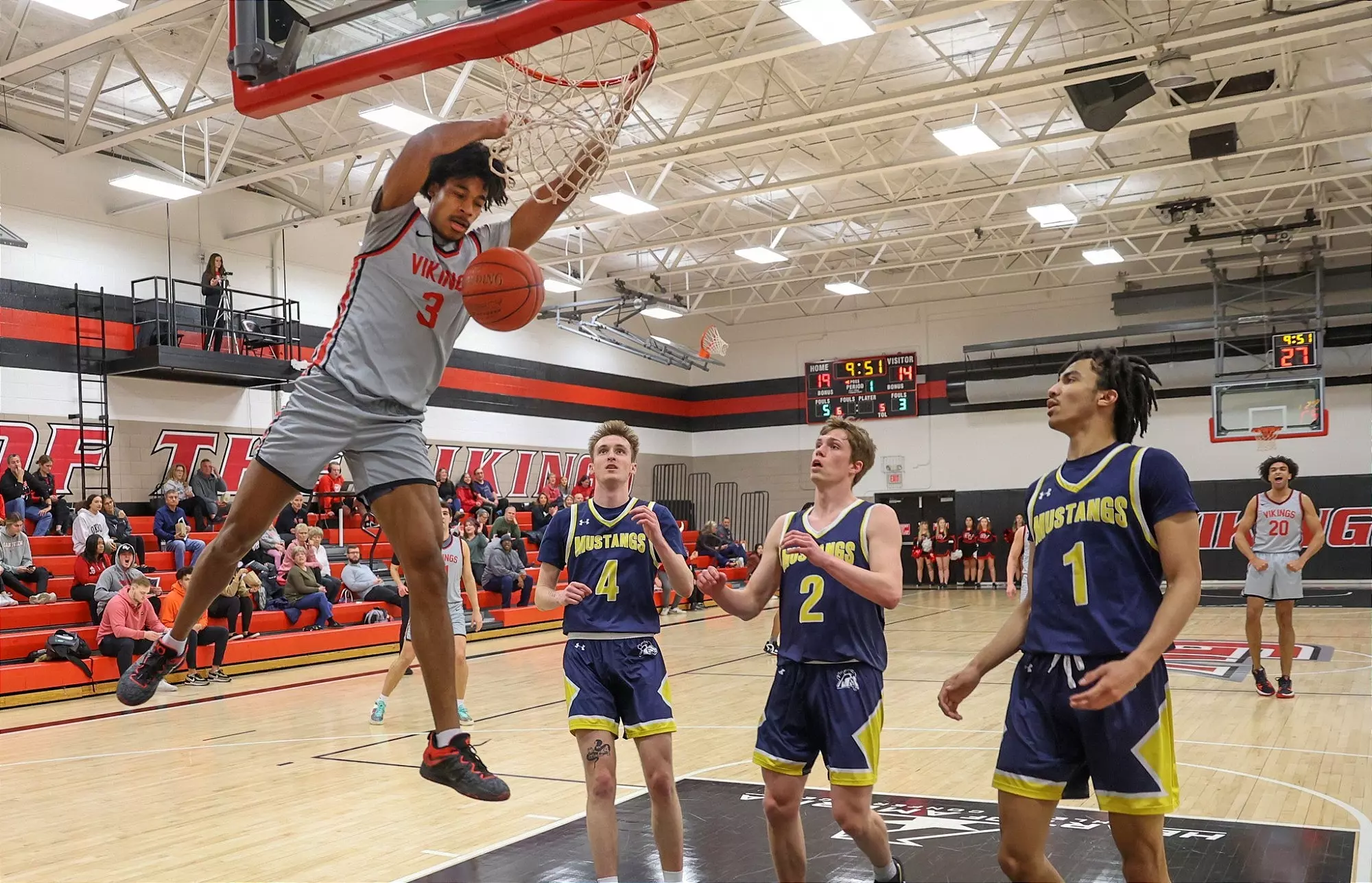 Davin Thompson Jacob Koontz - 2023-24 - Men's Basketball - Grand View University