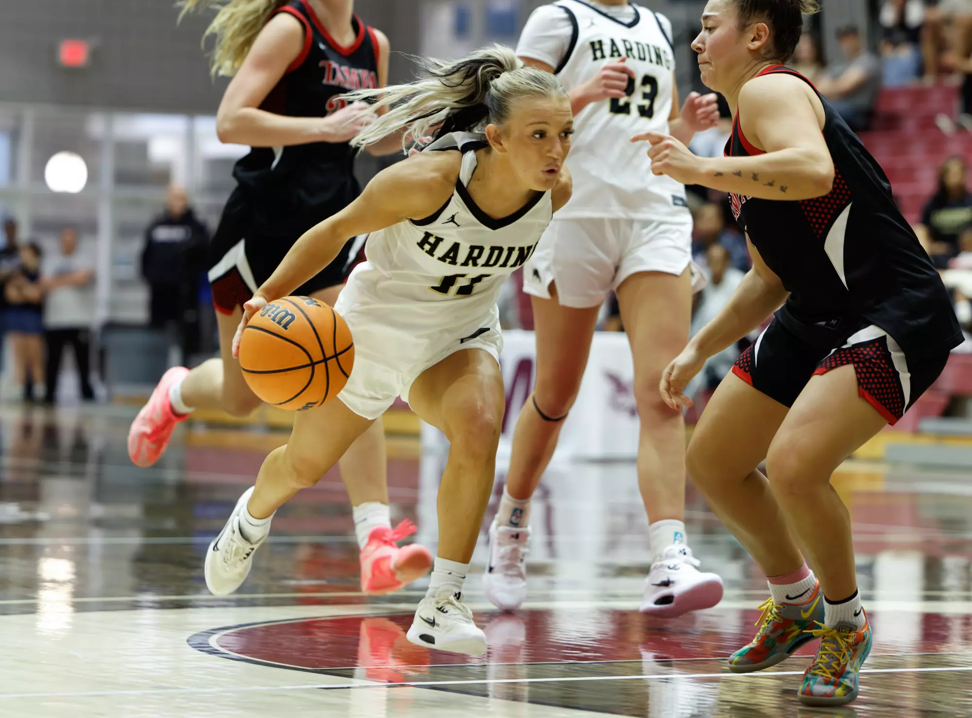 Addison Harding No. 25 Harding Downs No. 3 Texas Woman's, 75-59 - Harding University ...