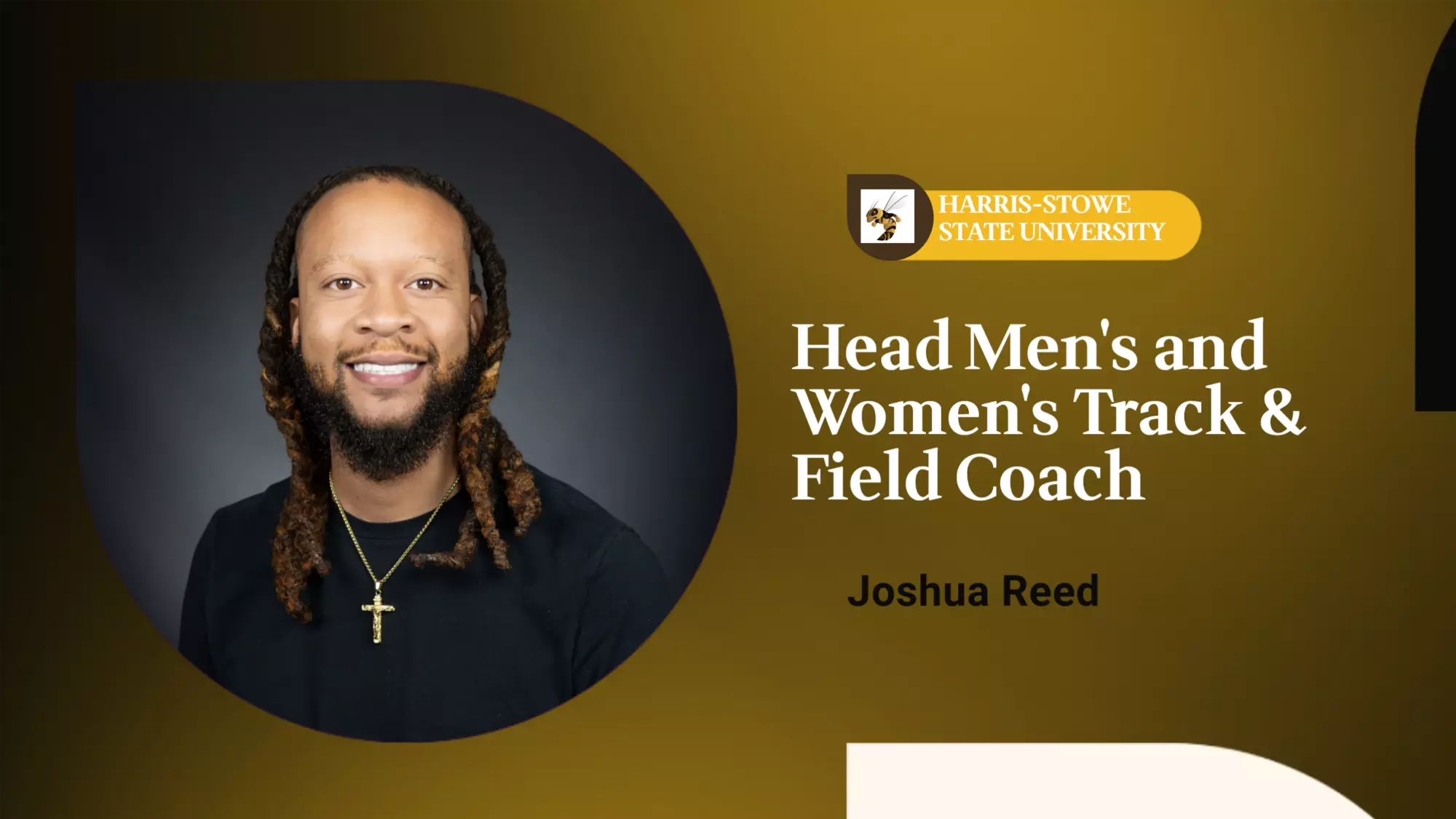 Joshua Reed Named Head Men's and Women's Track and Field Coach - Harris ...