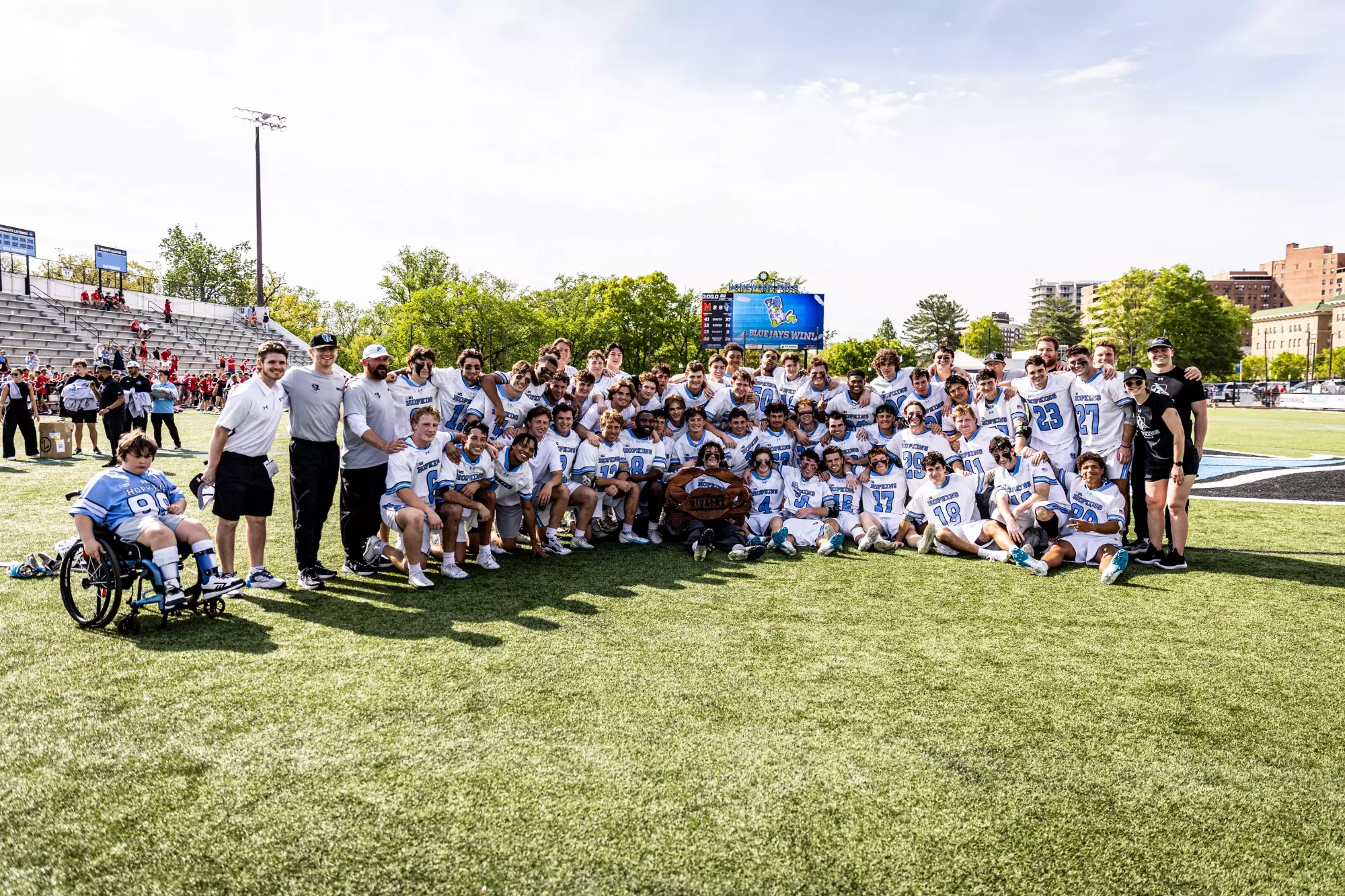 Terry Riordan Hopkins Tops Maryland, 9-8, For Share of Big Ten Regular Season Title ...