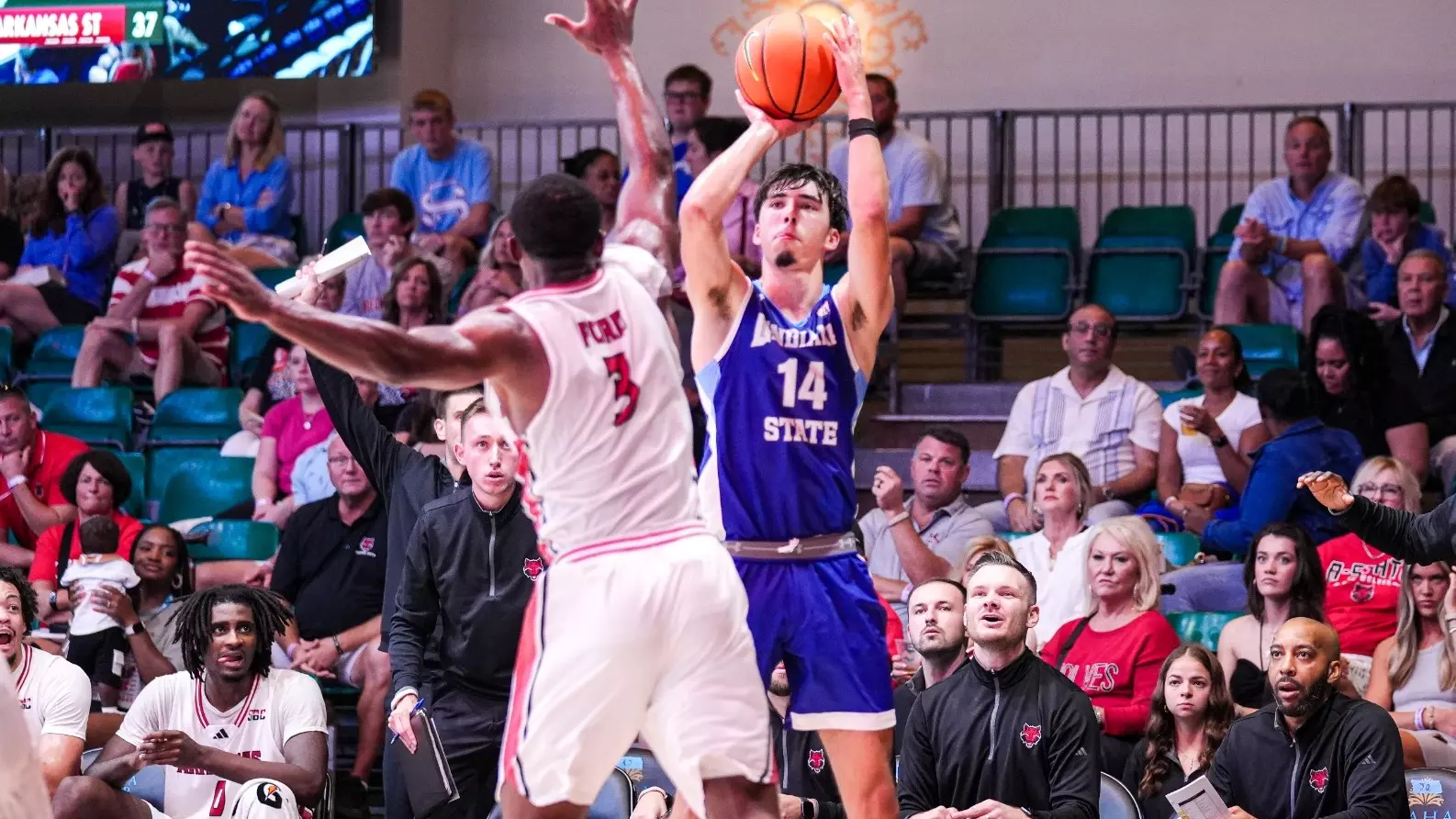 Xavier Harding Bruno Alocen - Basketball - Indiana State University Athletics