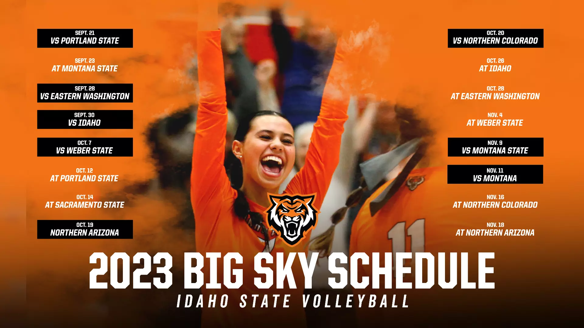 Volleyball Conference Roster Big Sky Conference Announces 2023 Volleyball Conference Schedule ...