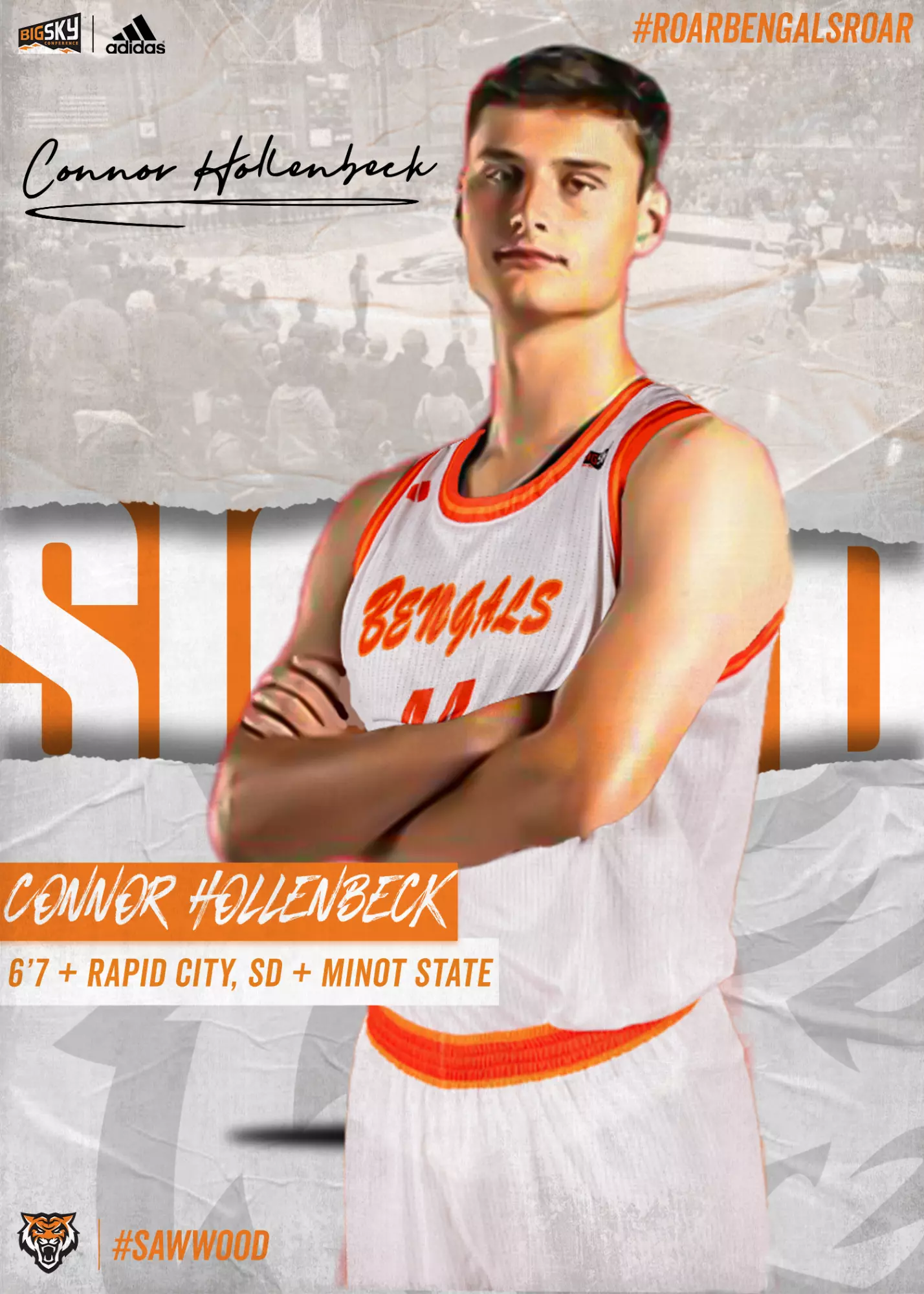 Connor Hollenbeck Signs With Bengals Basketball for 2024-25 Season ...