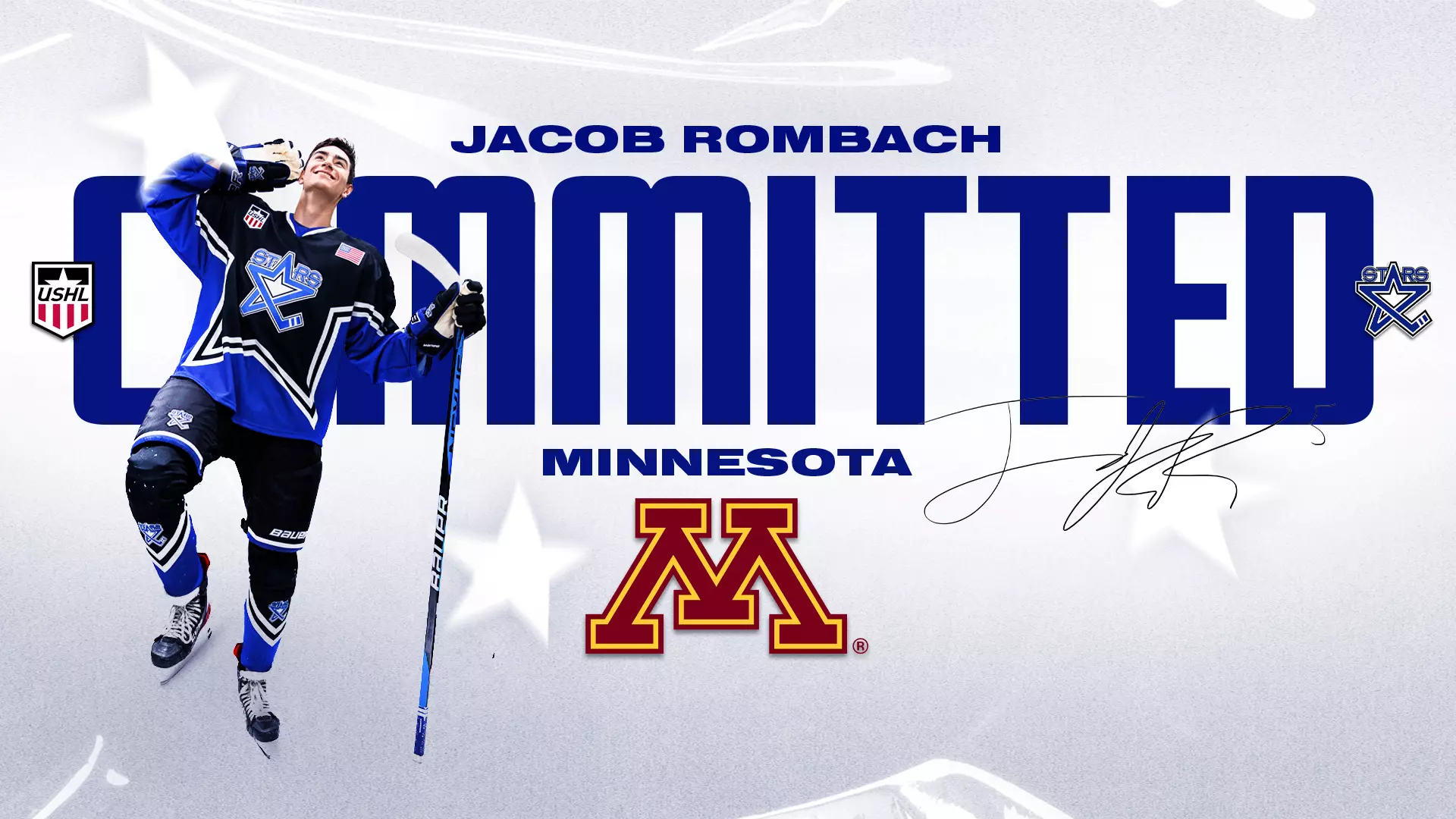 ROMBACH COMMITS TO MINNESOTA - Lincoln Stars