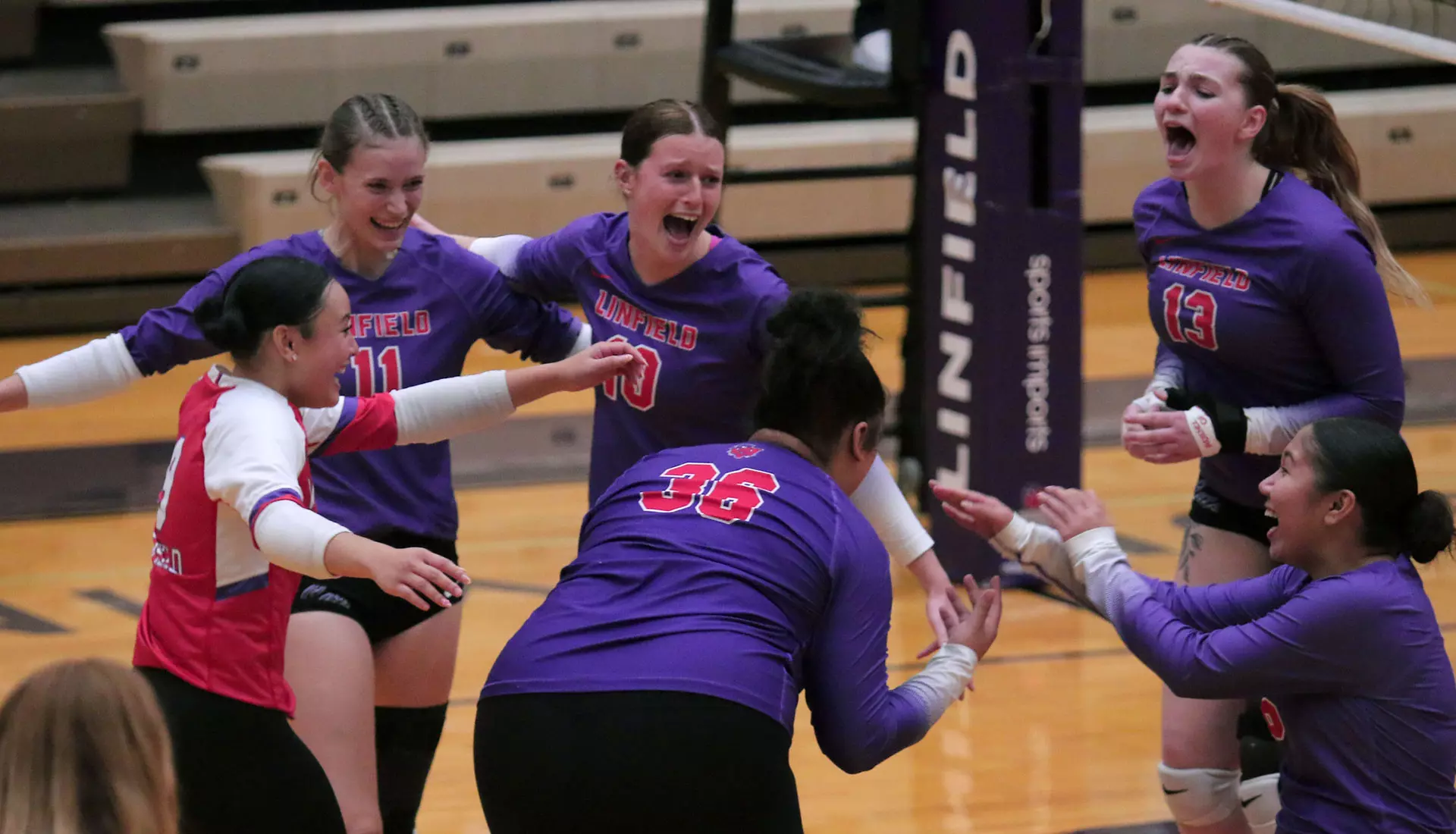Nwc Set Volleyball comes back, cages the Bruins in four sets - Linfield ...
