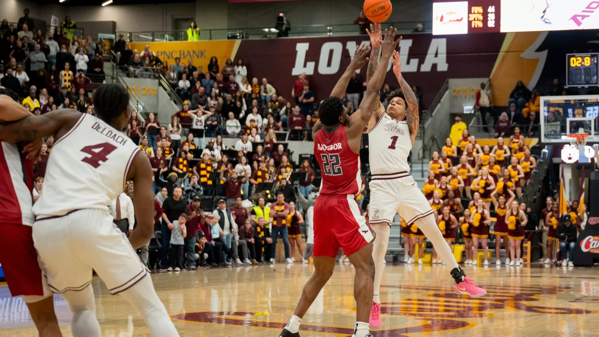 Ramblers Even the Series vs. Hawks Saturday - Loyola University Chicago ...