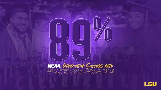 Lsu Graduation Rates LSU Graduation Success Rate Near All-Time High - LSU Academic Center ...