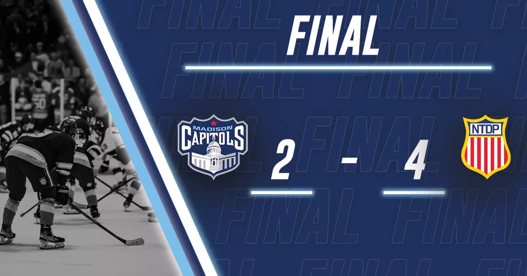 Usntdp Caps Fight Back, Ultimately Fall to USNTDP - Madison Capitols