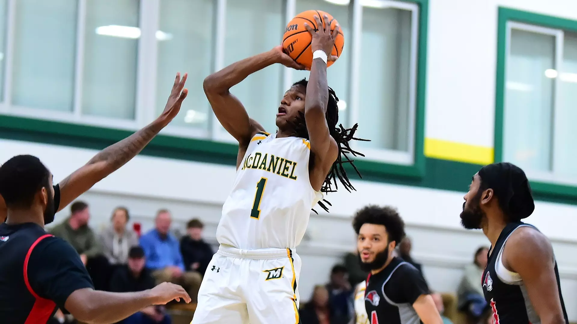Hall ThreePoint Play Secures SixthStraight Win for McDaniel