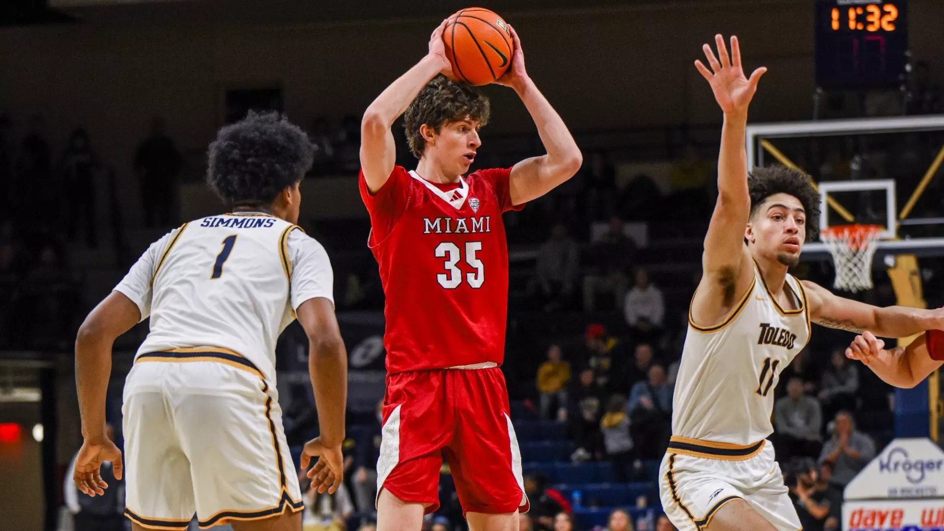 Reece Potter Men's Basketball Miami University RedHawks