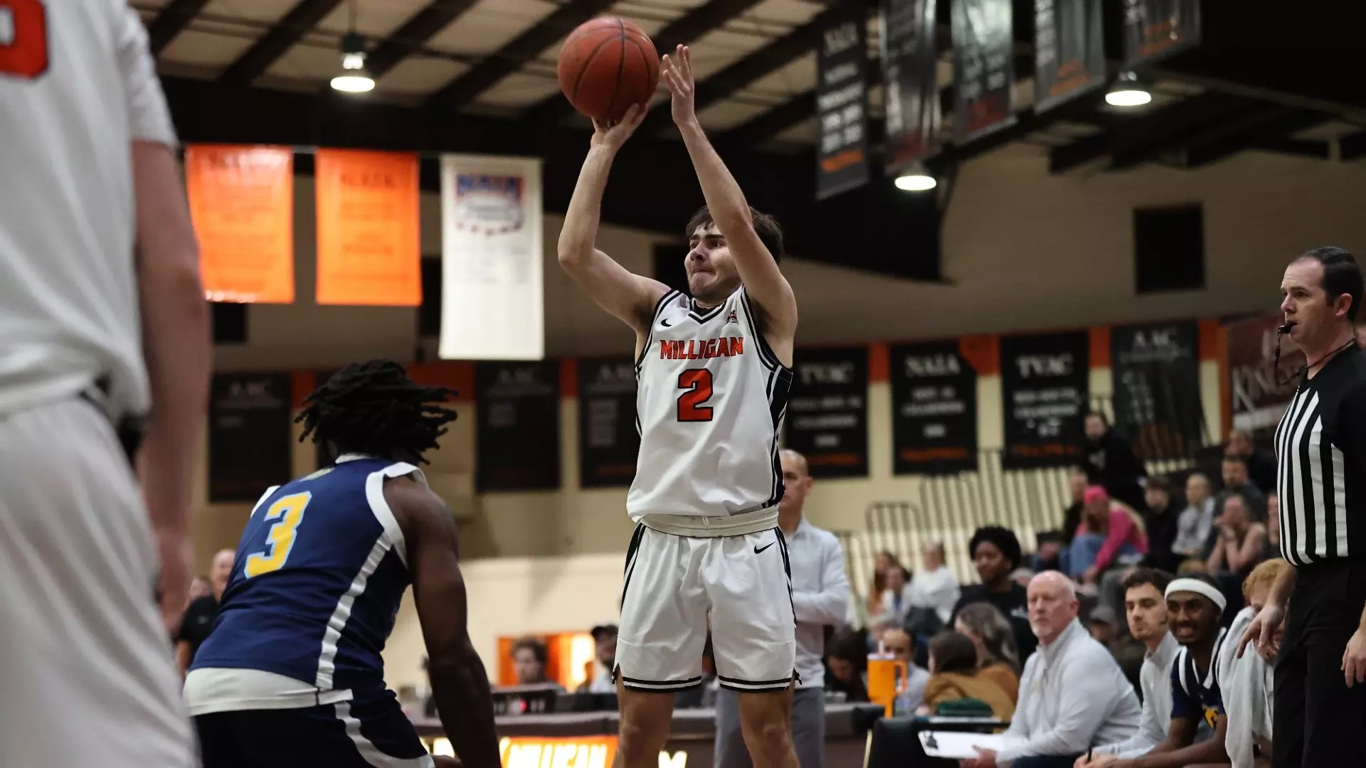 Hadyn Harrell Buffs Men’s Hoops Falls in Close Battle to Truett McConnell - Milligan ...