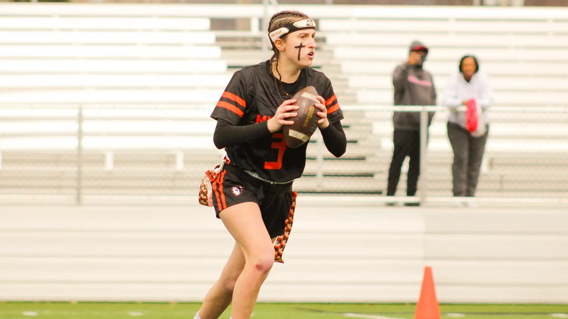 Football Rides No. 9 Buffaloes Flag Football Rides Prolific Passing to 66-Point Win ...