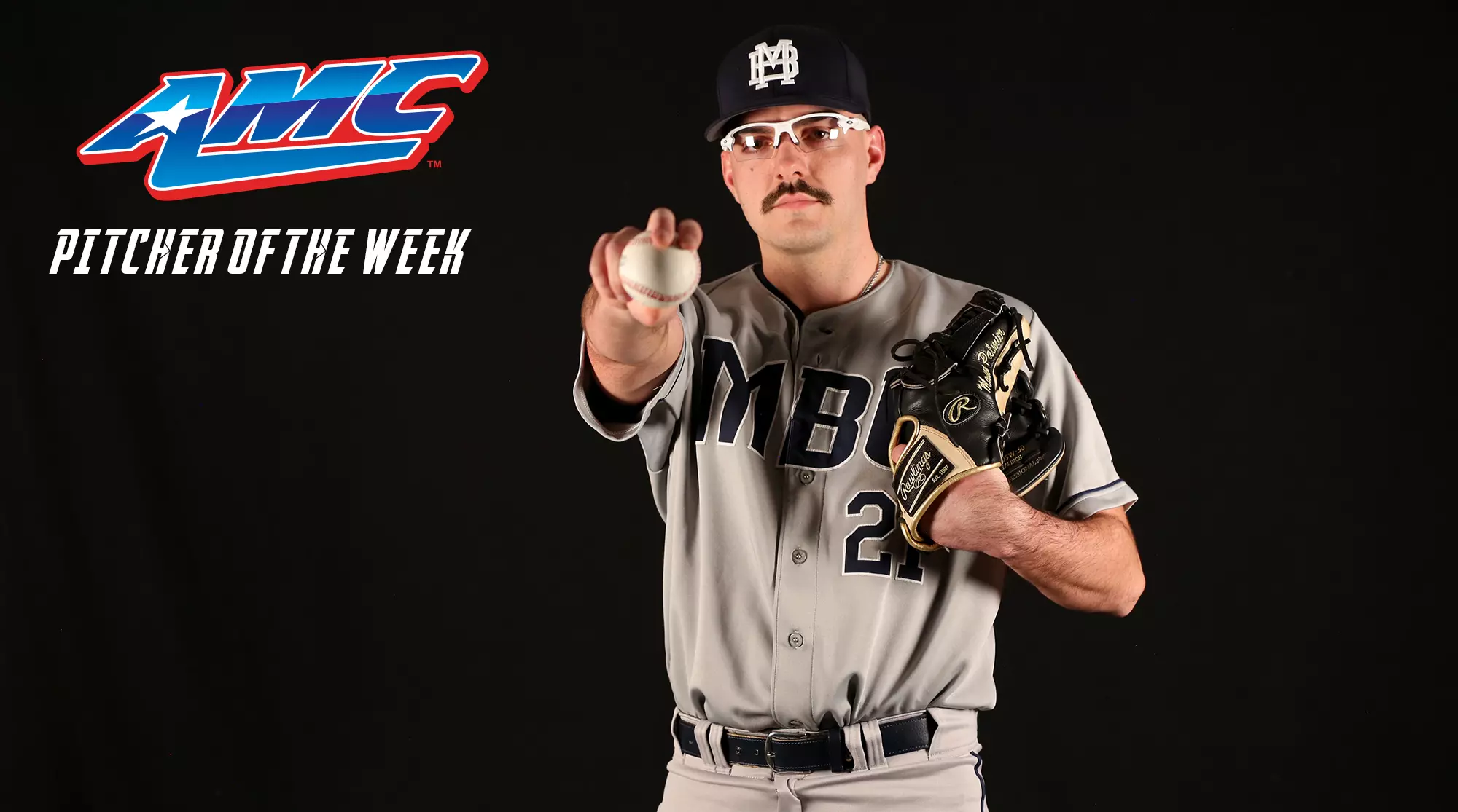 Amf Pitcher PALMIER COLLECTS SECOND AMC PITCHER OF THE WEEK HONOR - MBU Athletics