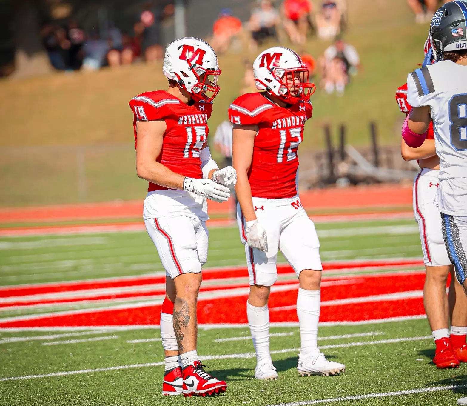 Dominic Riggins Damien Brown - 2025 - Football - Monmouth College Athletics
