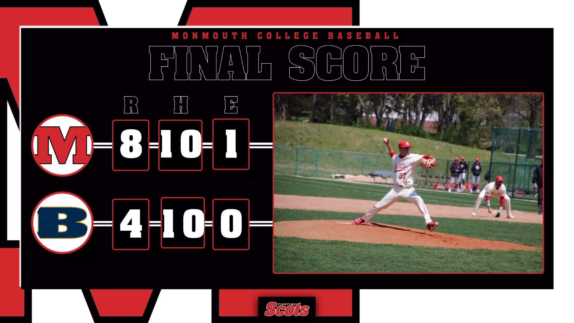 Guillermo Reed Zaayenga, Guillermo, Reed Lead Scots Past Bucs on Monday - Monmouth ...