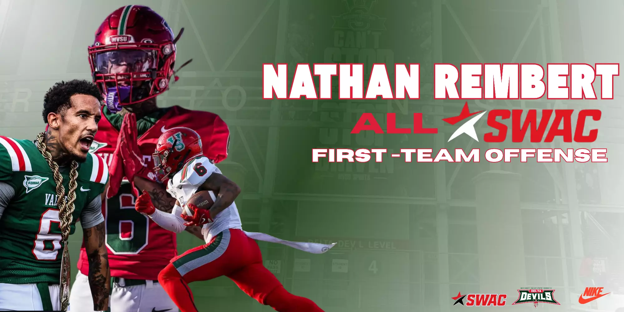 SWAC Announces 2024 Football Postseason Honors - Mississippi Valley ...