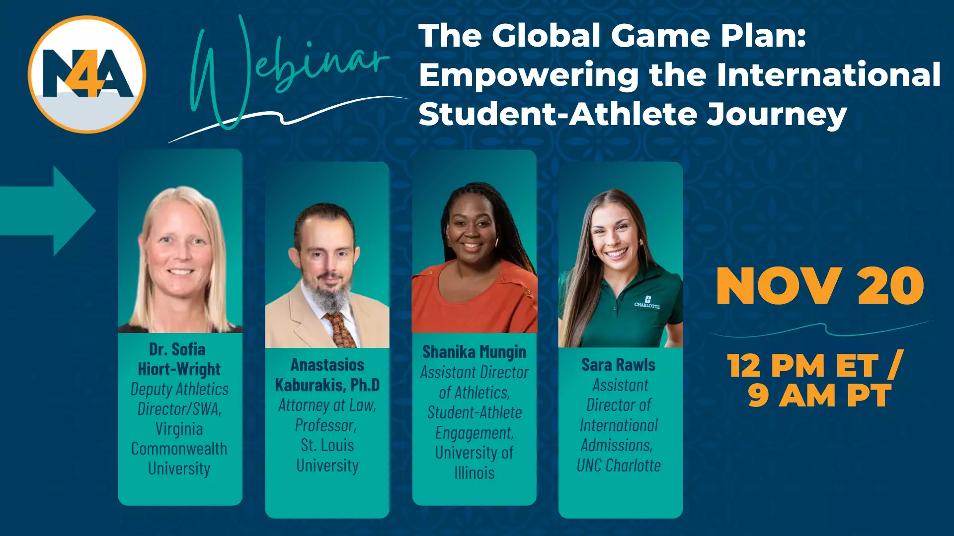 N4a N4A Announces Next Webinar - National Association of Collegiate ...