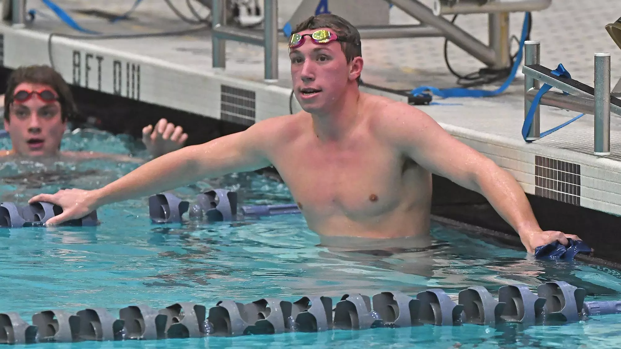 Jake Fadel Luke Johnson - Men's Swimming & Diving - Naval Academy Athletics